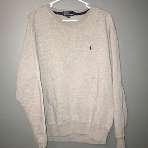 Grey Polo Crew neck